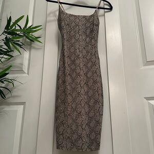 Snake Gold Midi dress “Sneaky as a Snake Sequin”- Windsor